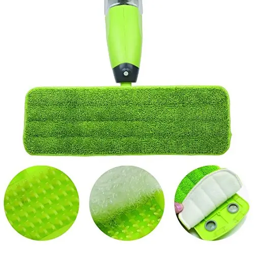 Set 2 x Mop cu pulverizator 600 ml, Spray Mop, laveta microfibra