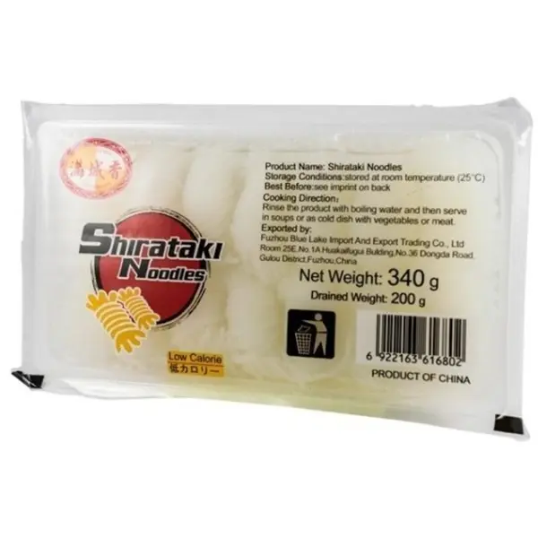 Set 2 x Taitei Rulati Shirataki din Faina de Konjac, 340 g, H and S Asia