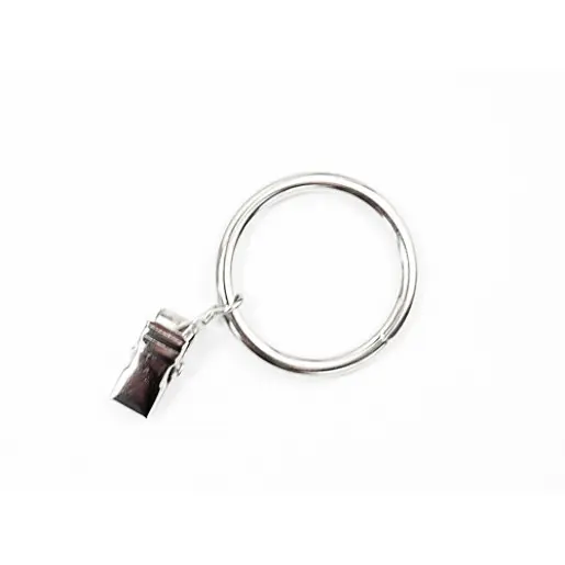 Set 20 inele cu clema metalica pentru teava de 19 mm inox