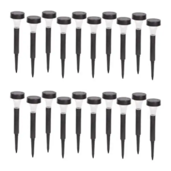 Set 20 lampi solare pentru gradina, IP 44, H 30 cm