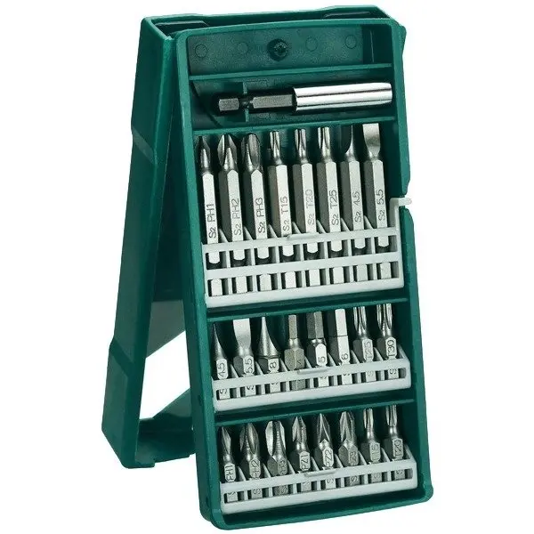 Set 24 biti pentru insurubare, Bosch 2607019676, cu suport magnetic, 25 piese