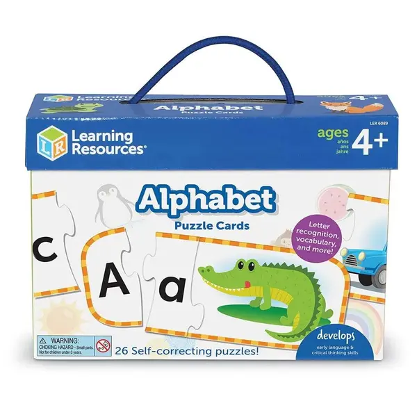 Set 26 de puzzle-uri Alfabet (3 piese)