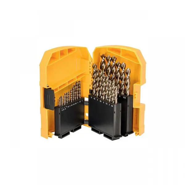 Set 29 burghie pentru metal industriale HSS Cobalt, DT4957-QZ DeWalt