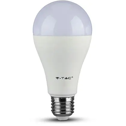 Set 3 becuri 8.5W A60 E27 4000K V-TAC SKU-217241