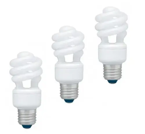 Set 3 becuri economice Panasonic EFD11E27HD3E-3, putere lampa 11W, echivalent pentru incandescenta 55W
