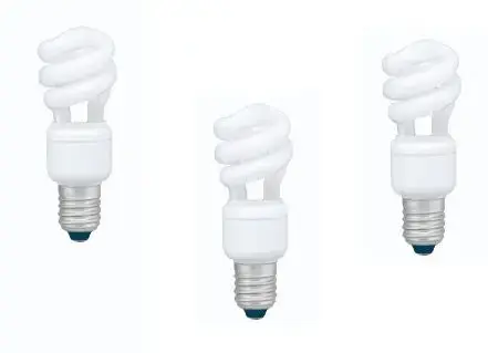 Set 3 becuri economice Panasonic EFD8E27HD3E-3, putere lampa 8W, echivalent pentru incandescenta 45W