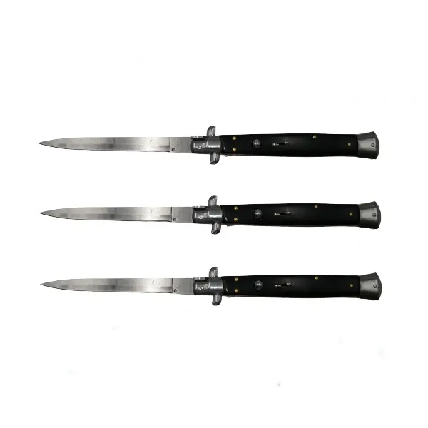 Set 3 Bricege automate, Italian Blade, Stiletto, otel inoxidabil, 33 cm, husa inclusa