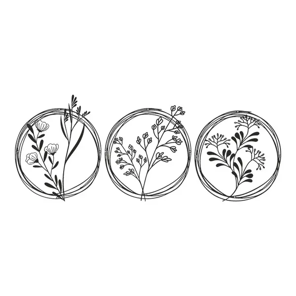 Set 3 bucati Decoratiune de perete din metal, Fremio, Negru, 0.2x30x30 cm