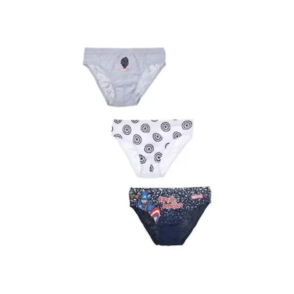 Set 3 chiloti pentru baieti, 100% bumbac, multicolor,Fight, Avengers Engros