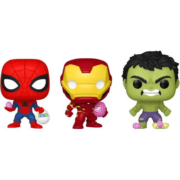 Set 3 Figurine Funko Pocket Pop Easter - Marvel