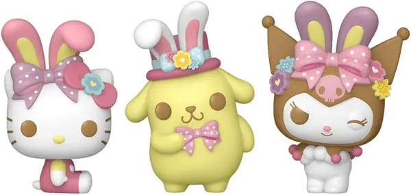 Set 3 figurine - Pop! Pocket - Hello Kitty and Friends | Funko