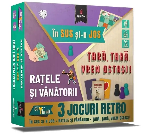 Set 3 jocuri Cu cheia la gat - Ratele (RO)