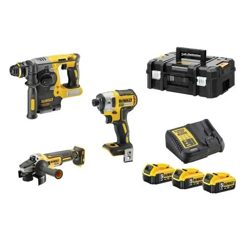 Set 3 masini cu acumulatori, Dewalt