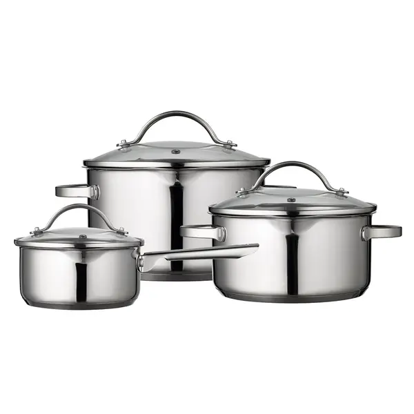 Set 3 oale cu capac din otel inoxidabil | F&H of Scandinavia