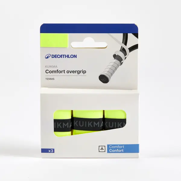 Set 3 Overgrip Tenis Confort Galben