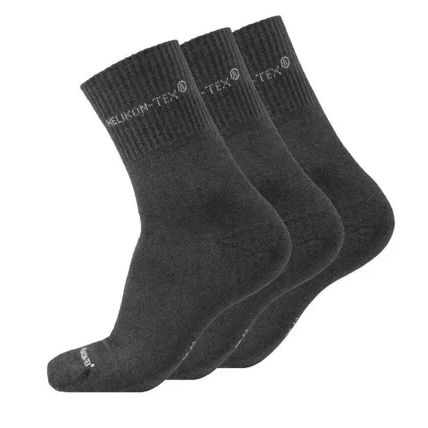 Set 3 perechi sosete Helikon-Tex® - NEGRU / L
