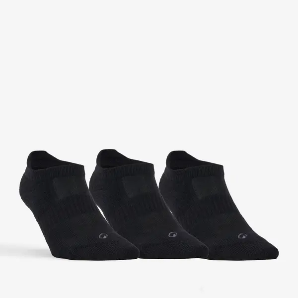 SET 3 PERECHI ȘOSETE SPORT SCURTE RS 500 NEGRU