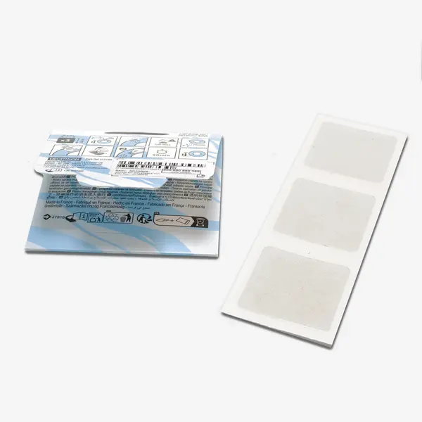 Set 3 plasturi autocolanți transparenți reparații colac goflabil, cutie, piscină