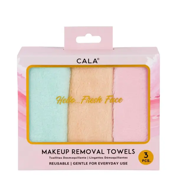 Set 3 Prosoape pentru Indepartarea Machiajului Cala Makeup Remova