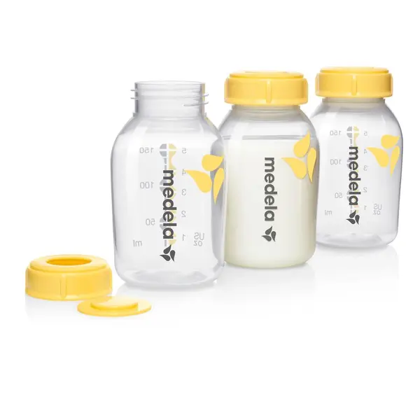 Set 3 recipiente/ sticlute Medela - 150 ml.