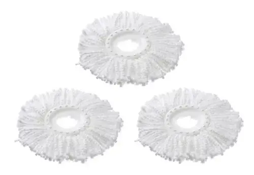Set 3 rezerve mop rotativ 360 Vanora VN-YON-009M3, Easy clean