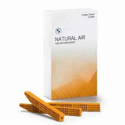 Set 3 Rezerve, Odorizant Auto Bmw Natural Air - Endless Desert - Model Nou (2023)