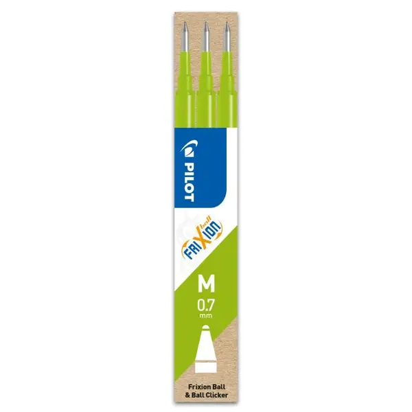 Set 3 rezerve roller Pilot Frixion Ball și FriXion Clicker diverse culori 0.7 mm Set 3 rezerve roller Pilot Frixion Ball și FriXion Clicker diverse culori 0.7 mm deschis