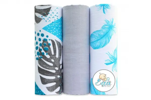 Set 3 scutece din bumbac 60x80 cm model No5