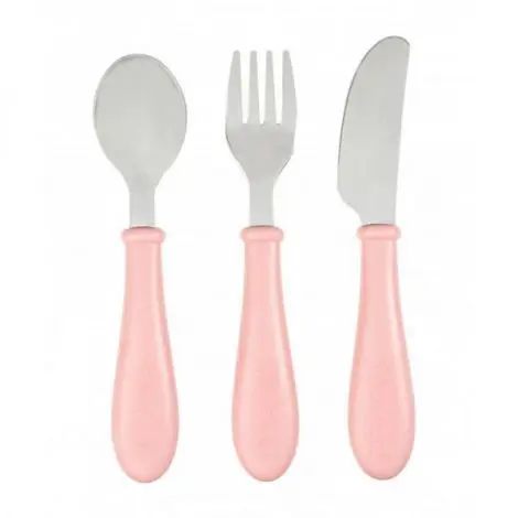 Set 3 tacamuri inox - Roz