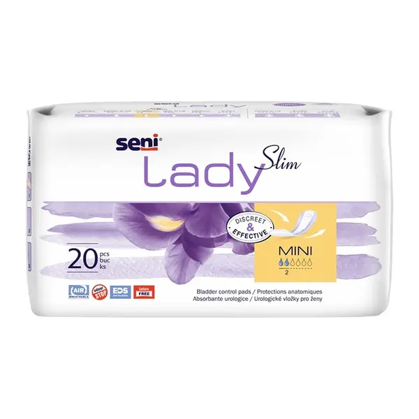 Set 3 x 20 Absorbante pentru Incontinenta Seni Lady Mini