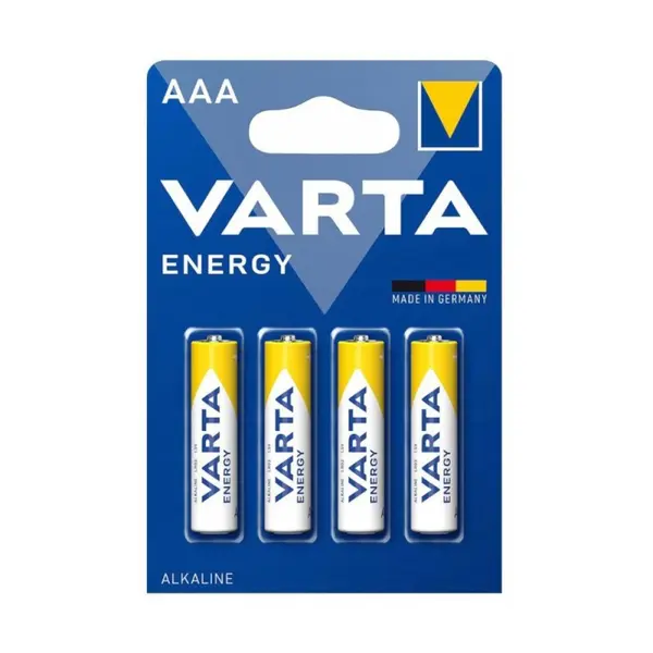 Set 3 x 4 Baterii Alcaline AAA R3 Varta Energy