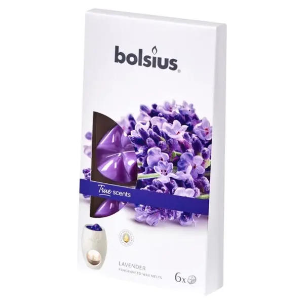 Set 3 x 6 Cipsuri din Parafina Parfumata - Lavanda