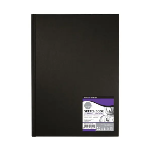 Set 3 x Bloc Schite Simply Daler Rowney, 21 x 29.7 cm, 95 g/mp