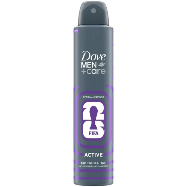 Set 3 x Deodorant Spray Dove Men Active Fifa, 200 ml