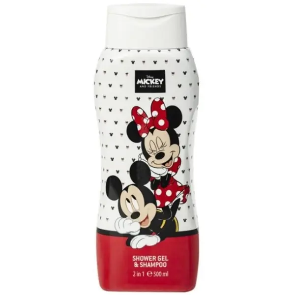 Set 3 x Gel Dus si Sampon 2 in 1 Air Val Mickey&Minnie, 500 ml