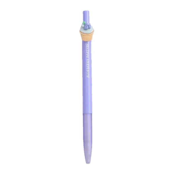 Set 3 x Pix cu Gel Albastru, Plasti, Blueberry Party, 0.5 mm, Optimum