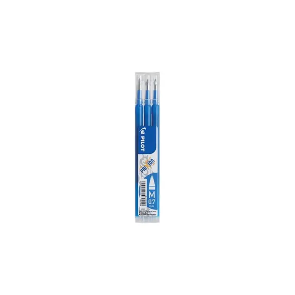 Set 36 rezerve roller Pilot Frixion Ball si Frixion Clicker diverse culori 0.7 mm Set 36 rezerve roller Pilot Frixion Ball si Frixion Clicker diverse culori 0.7 mm Albastru Celest