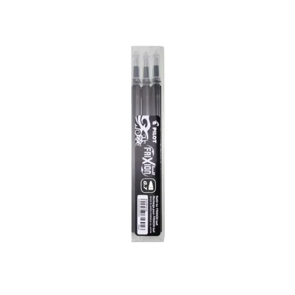 Set 36 rezerve roller Pilot Frixion Ball si Frixion Clicker diverse culori 0.7 mm Set 36 rezerve roller Pilot Frixion Ball si Frixion Clicker diverse culori 0.7 mm negru