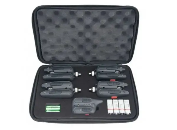 Set 4 avertizoare Baracuda cu statie wireless - RF1118 + receptor