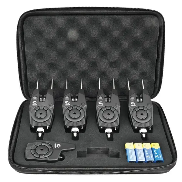 Set 4 avertizoare cu statie wireless Baracuda RF1688 + receptor