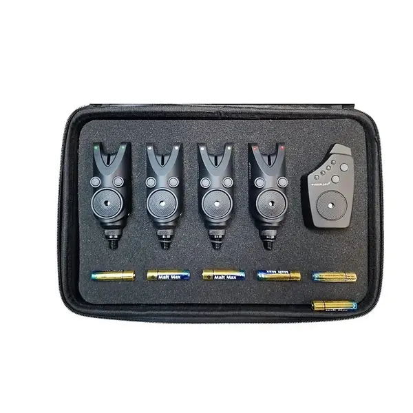 Set 4 avertizori cu statie Wind Blade 4 culori si geanta protectie