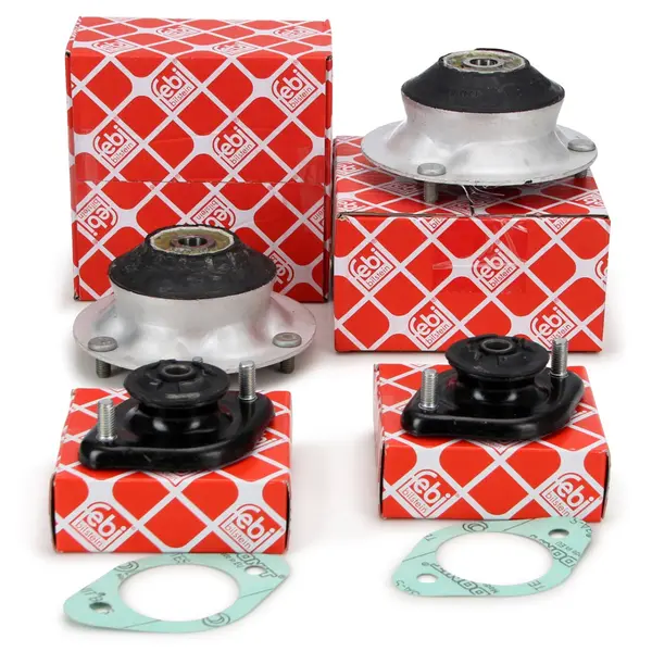 Set 4 Buc Flansa Amortizor Fata + Spate Febi Bmw Z3 E36 1995-2003 24316 + 12703