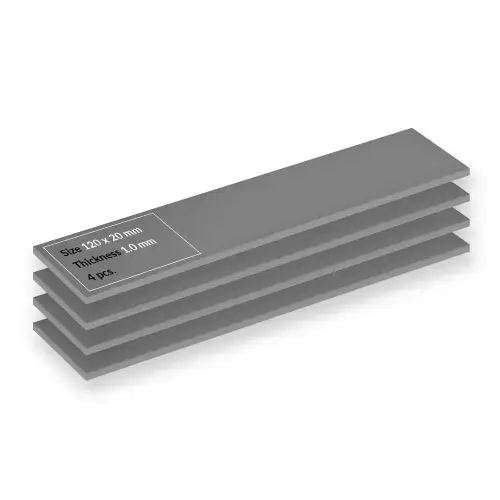 Set 4 buc Thermal Pad Arctic „TP-4″, 120 x 20 mm 1mm grosime, densitate 3.4 g/cm3
