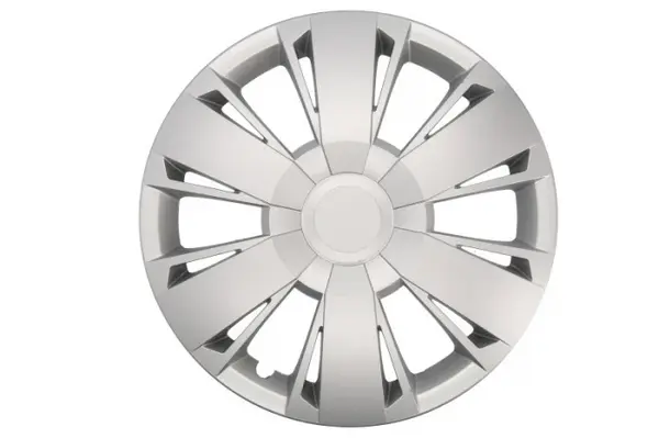 Set 4 bucati capac roata model Omega, 16inch, culoare argintiu