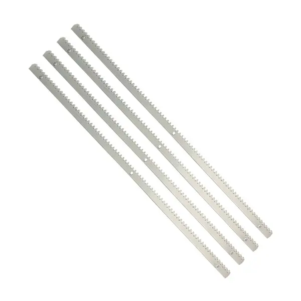 Set 4 bucati Cremaliera metalica zincata Motorline CRM4, 1 m