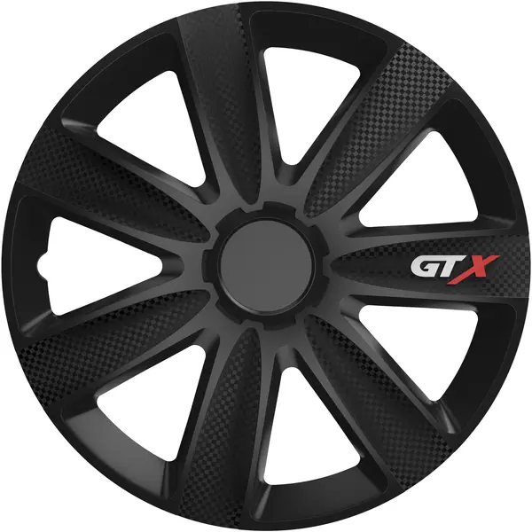 Set 4 Capace roti model GTX carbon black 14" DERBY