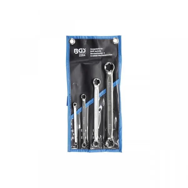 Set 4 chei inelare stelate torx negativ duble profil e * bg-2264