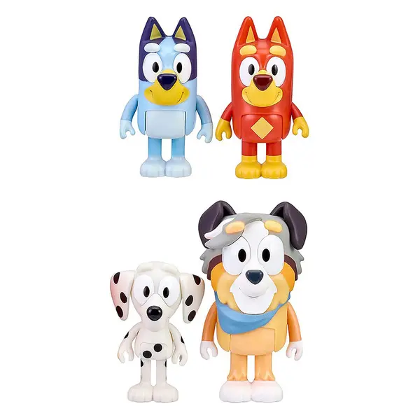 Set 4 figurine - Bluey School Pack | Moose Toys