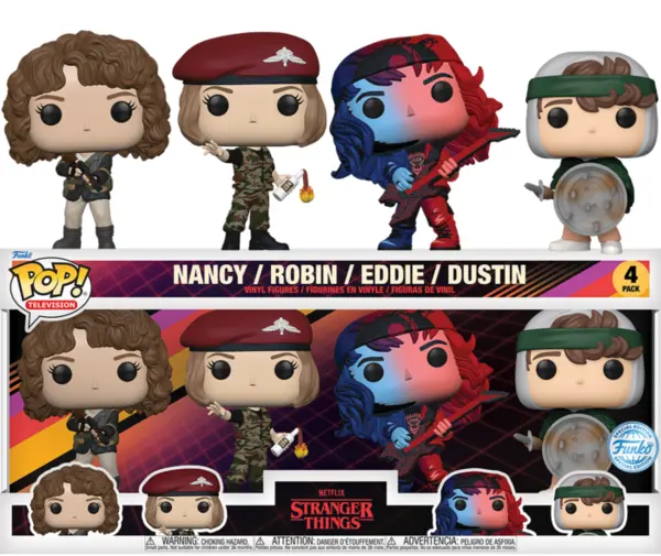 Set 4 figurine - Pop! Television - Stranger Things S4 (EMEA) | Funko