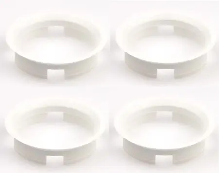 Set 4 inele centrare 63,4 58,1 Alfa Romeo Citroen Fiat Lancia Peugeot